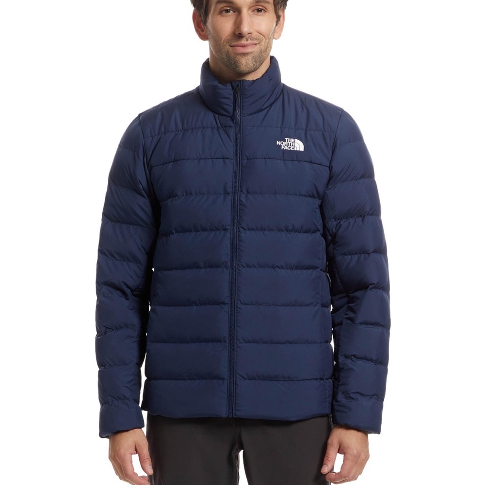 The North Face Men's Navy Blue Puffer Aconcagua 3 Jacket